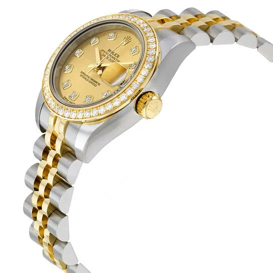 Bracelets Original Rolex Lady Datejust 26 Champagne Dial Stainless Steel and 18K Yellow Gold Jubilee Bracelet Automatic Watch 179383CDJ JMS always Bracelets Original Rolex Lady Datejust 26 Champagne Dial Stainless Steel and 18K Yellow Gold Jubilee Bracelet Automatic Watch 179383CDJ JMS always