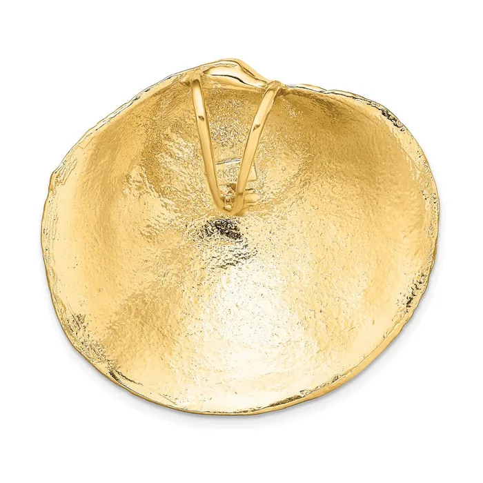 Goldia PreStyled Sets 14k Yellow Gold Clam Shell Slide
