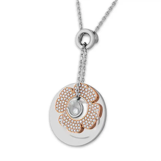 JMS always Original PreOwned Chopard 18K White Rose Gold Diamond PreStyled Sets JMS always Original PreOwned Chopard 18K White Rose Gold Diamond PreStyled Sets