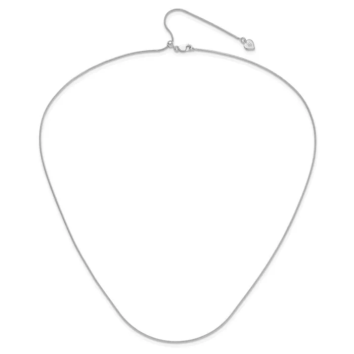 Rings Sterling Silver Adjustable 95mm Snake Chain TreasureFineJewelers