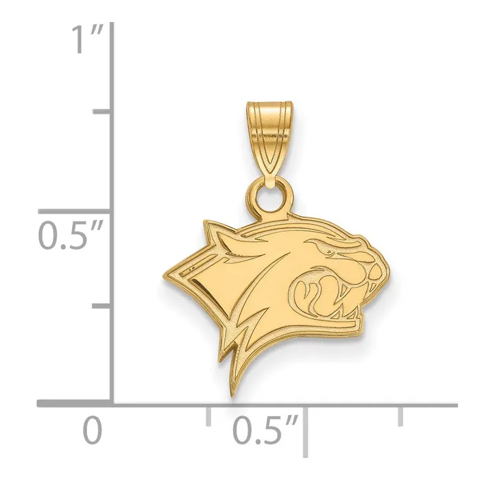TreasureFineJewelers Necklaces 14K Yellow Gold University of New Hampshire Small Pendant