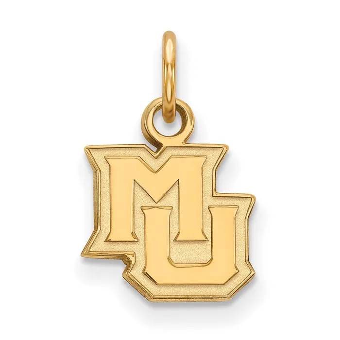 TreasureFineJewelers PreStyled Sets 10K Yellow Gold Marquette University XS Pendant TreasureFineJewelers PreStyled Sets 10K Yellow Gold Marquette University XS Pendant
