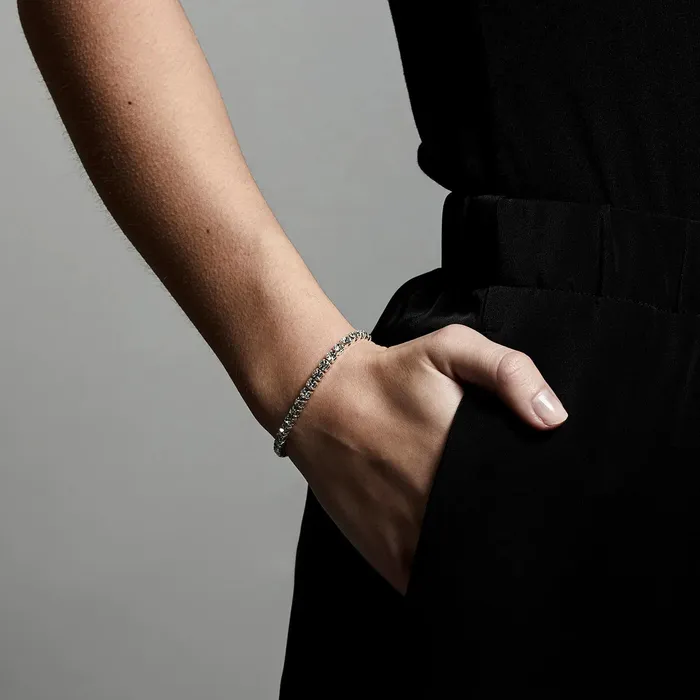 Bracelets Pilgrim Lucia Silver Plated Crystal Bracelet