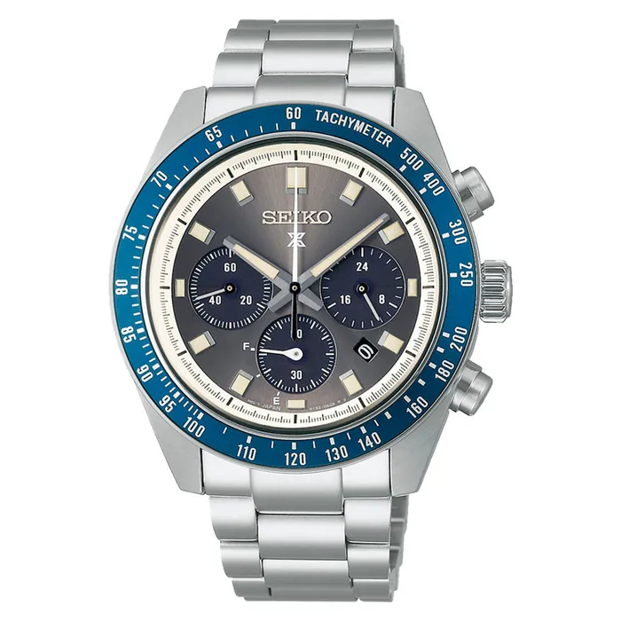 Bracelets Gts Seiko SSC939 Prospex Speedmaster Stainless Steel solar Chronograph SEIKO TIME