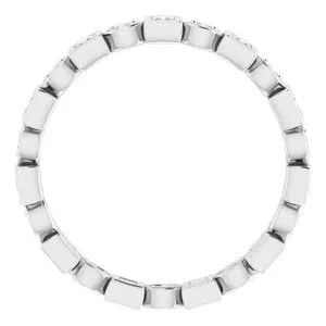 WB Choice Jewelry Rings 14K White 13 CTW Diamond Eternity Band 12363260232PSTWBC WB Choice Jewelry Rings 14K White 13 CTW Diamond Eternity Band 12363260232PSTWBC