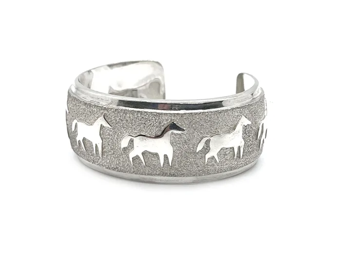 Ben Nighthorse Bracelets All Metal Horse Bracelet