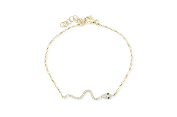 Bracelets Bracelet Snakes Gold Tsavorite Diamonds Albert Hern