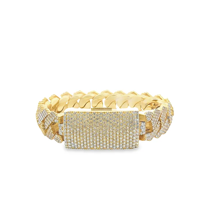Bracelets imakegrillzcom Diamond Cuban Bracelet