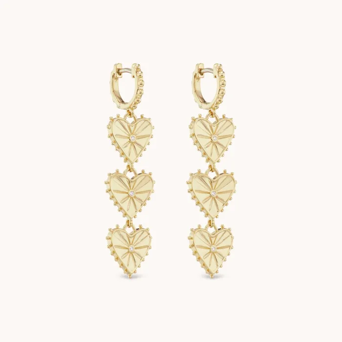 Earrings Marlo Laz Agape Multi Hoop Earrings