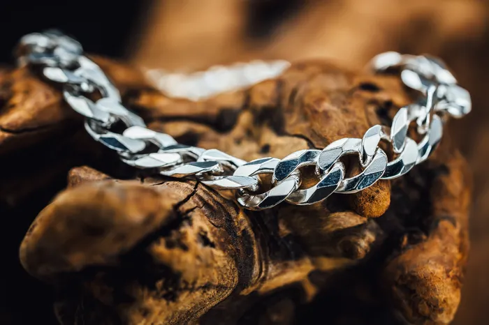 Quality Gold Bracelets Sterling Silver Curb Chain Bracelet