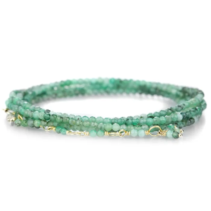 34 Sakota Emerald Wrap Bracelet Anne Sportun Bracelets