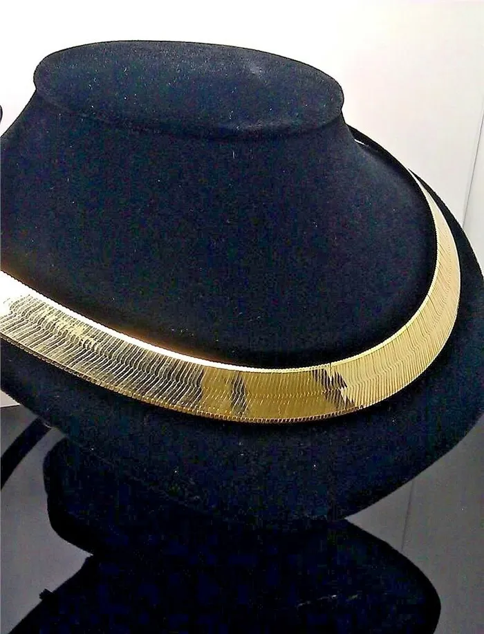 Necklaces 10K Genuine Gold Herringbone Necklace Chain 12 mm 22 inch Mens Women Real Gold and Diamond Necklaces 10K Genuine Gold Herringbone Necklace Chain 12 mm 22 inch Mens Women Real Gold and Diamond