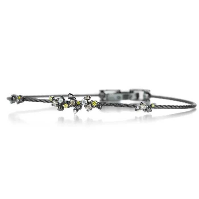 Paul Morelli Bracelets Single Confetti Unity Bracelet in Black Gold Paul Morelli Bracelets Single Confetti Unity Bracelet in Black Gold