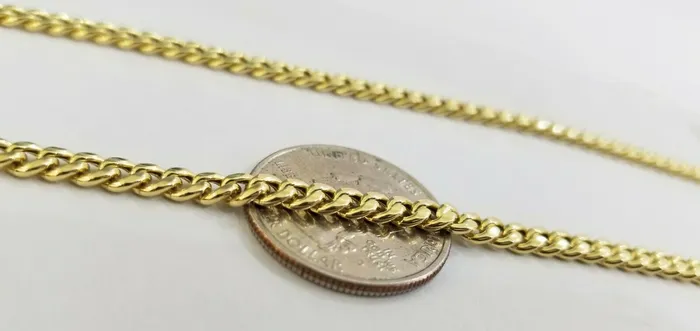 PreStyled Sets Gold and Diamond 10k Real gold Last supper charm with miami cuban chain 24inch 5mm10kt gold set