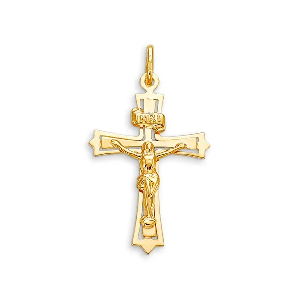PreStyled Sets Independent Jewellers 10kt Yellow Gold Crucifix