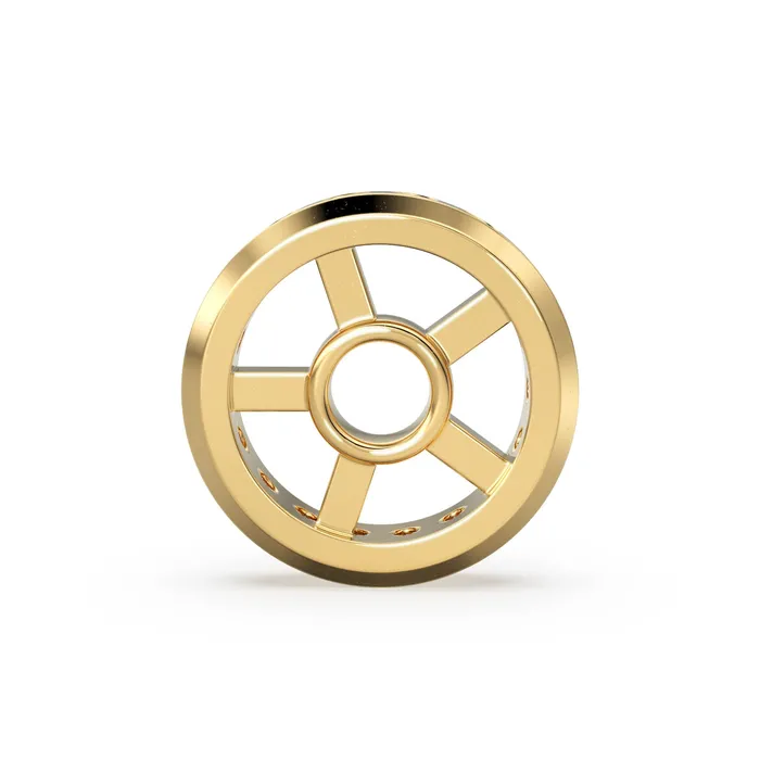 Real Green Emerald 18k Solid Gold Eternity Rondelle Wheel Spacer Handmade Beads Jalvi Co PreStyled Sets Real Green Emerald 18k Solid Gold Eternity Rondelle Wheel Spacer Handmade Beads Jalvi Co PreStyled Sets