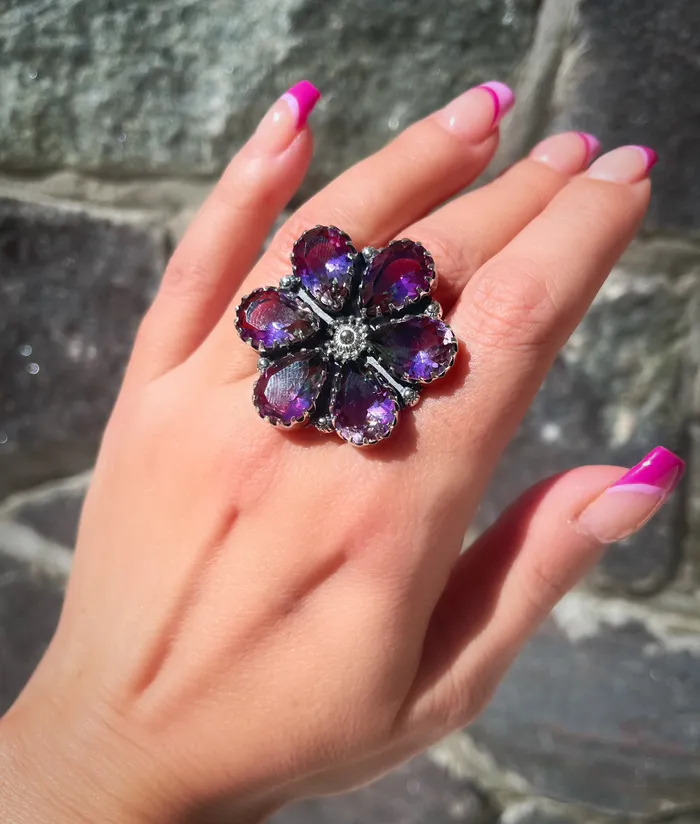 Sterling Silver Watermelon Tourmaline Quartz Custom Ring Sophiareneboutiquecom Rings Sterling Silver Watermelon Tourmaline Quartz Custom Ring Sophiareneboutiquecom Rings