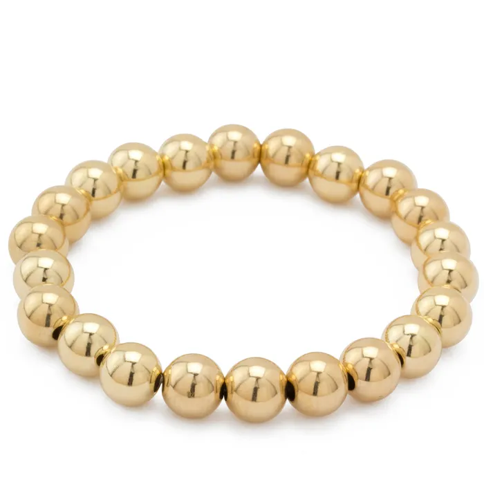 14kt Goldfilled 6MM Stretch Bracelet Elisa Ilana Bracelets