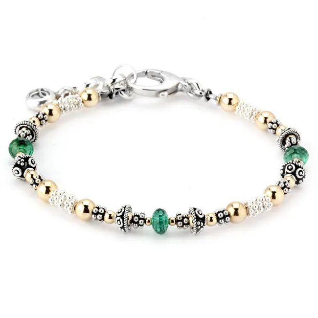 Bracelets Elisa Ilana Emerald Birthstone Bracelet 341954
