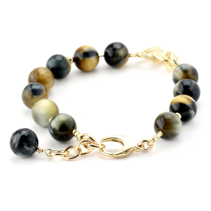 Bracelets Elisa Ilana Lollies Tigers Eye Chainlink Bracelet 345909 Bracelets Elisa Ilana Lollies Tigers Eye Chainlink Bracelet 345909