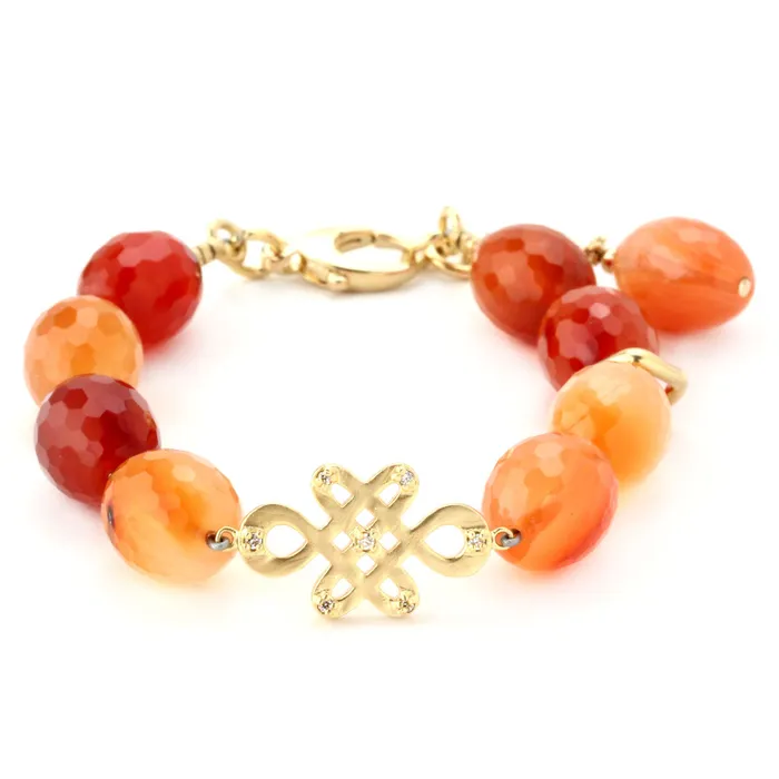 Bracelets Lollies Carnelian Bracelet344570 Elisa Ilana