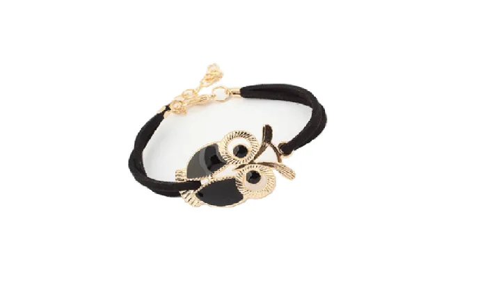 Bracelets Sparkling Selection Vintage Owl Decoration Faux Braided Rope Wristband Leather Bracelet Bracelets Sparkling Selection Vintage Owl Decoration Faux Braided Rope Wristband Leather Bracelet