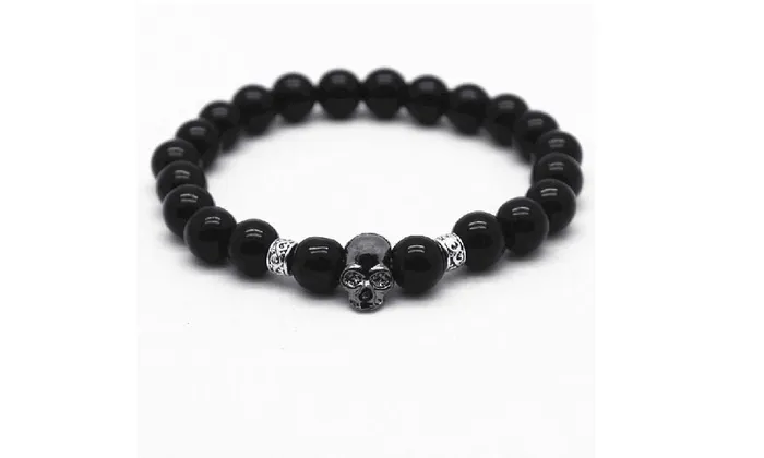 Bracelets sparklingselections Natural Stones Skull Bracelet For Women