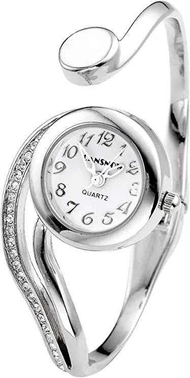 Bracelets sparklingselections Women Casual Elegant Small Dial Bangle Cuff Bracelet Quartz Watch Bracelets sparklingselections Women Casual Elegant Small Dial Bangle Cuff Bracelet Quartz Watch
