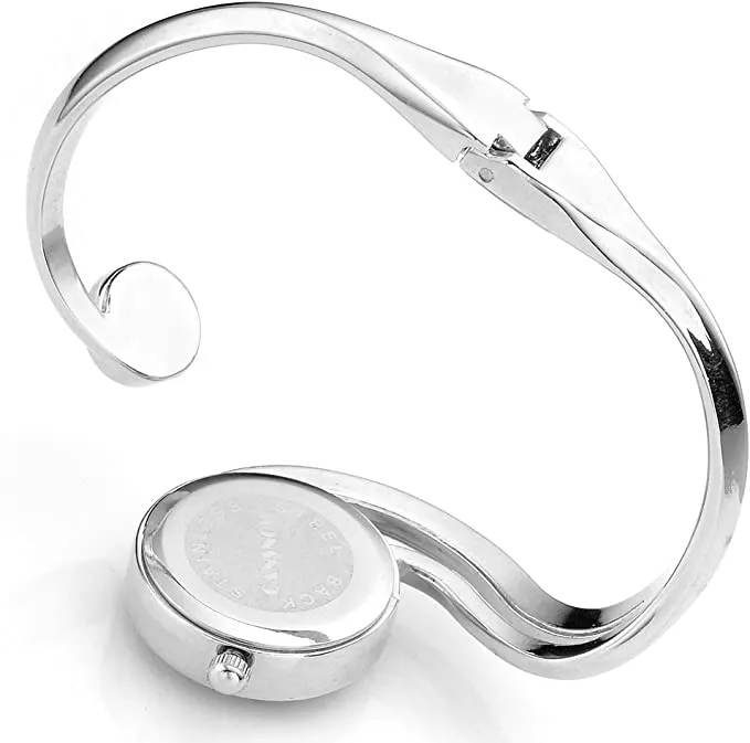 Bracelets sparklingselections Women Casual Elegant Small Dial Bangle Cuff Bracelet Quartz Watch