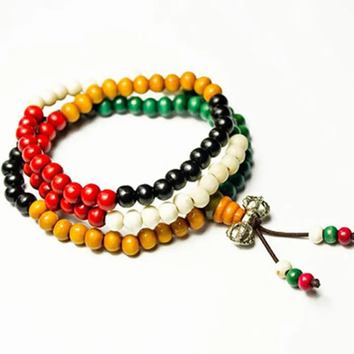 Sandalwood Buddhist Buddha Meditation Bead Mala Bracelet sparklingselections Bracelets