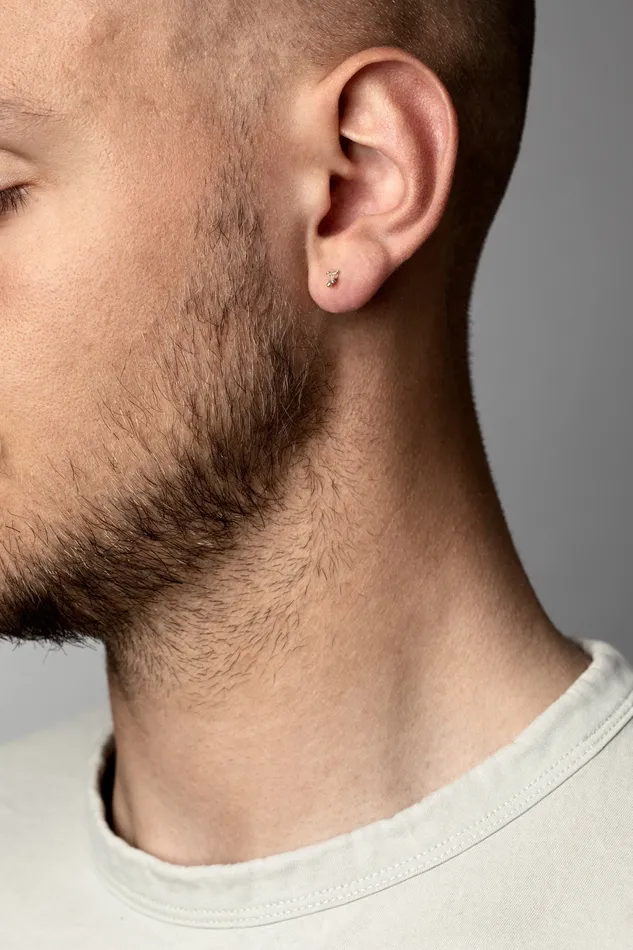 AURUM by Gubjrg Earrings Mens earrings
