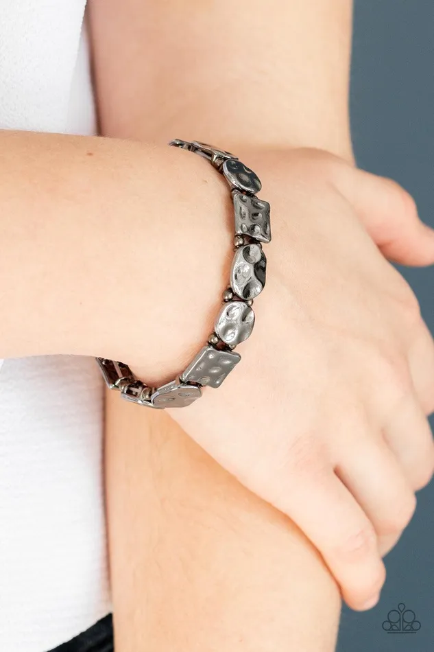 Bracelets Jewelry by Bretta Hammered Harmony Black BraceletJewelry By Bretta