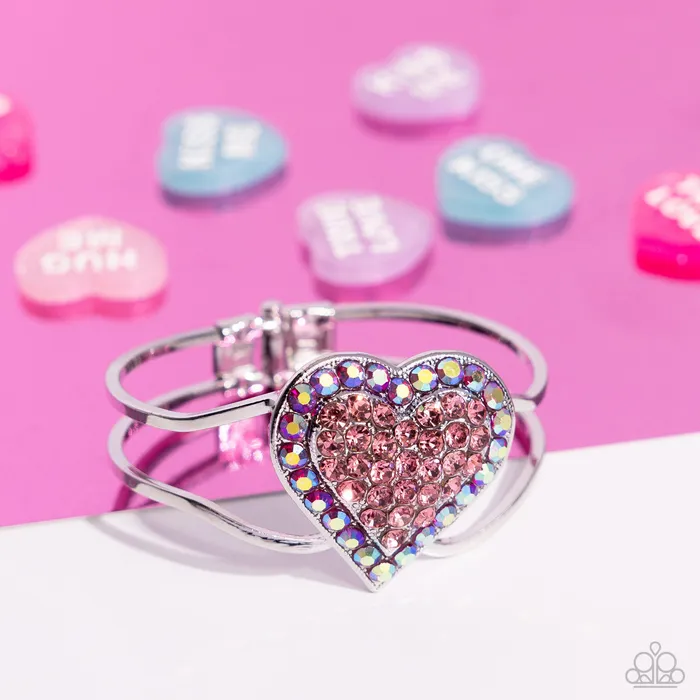 Bracelets Paparazzi Accessories Flirtatious Finale Pink Bracelet Jewelry by Bretta