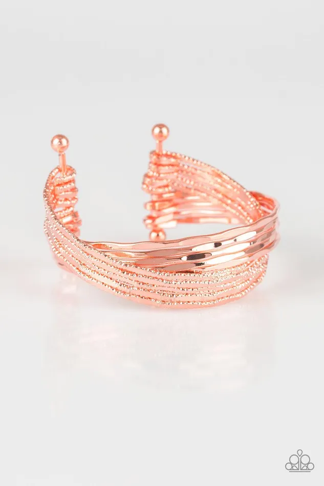 Bracelets See A Pattern Copper Cuff Bracelet Jewelry By Bretta Paparazzi Accessories