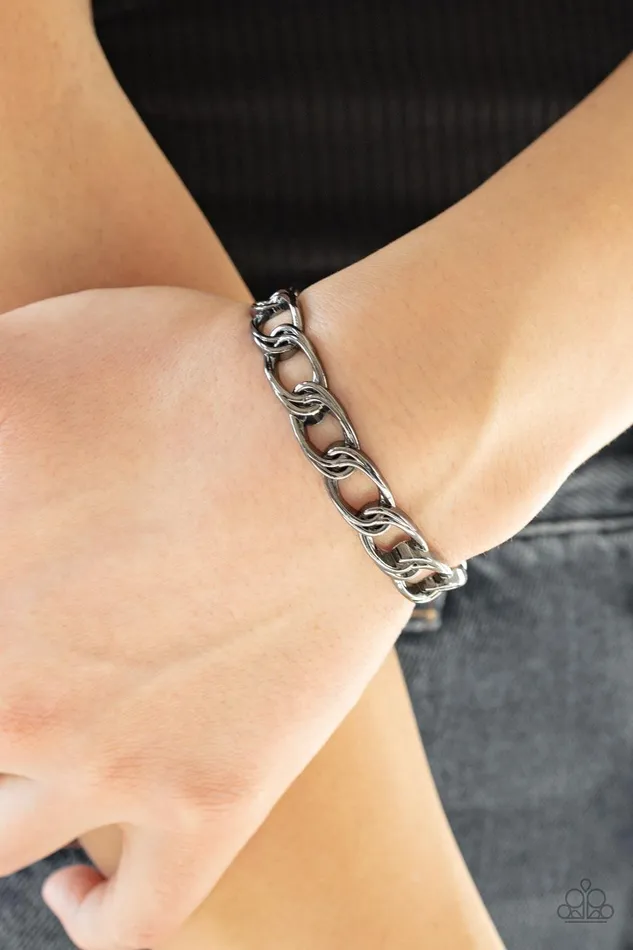 LINK Tank Black Bracelet Jewelry by Bretta Jewelry by Bretta Bracelets