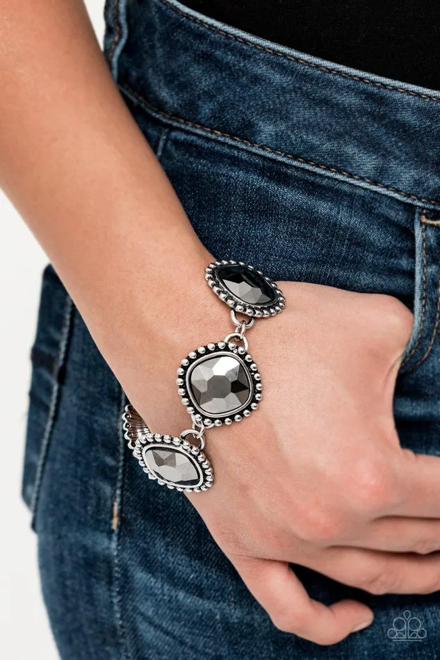 Megawatt Silver Bracelet Jewelry by Bretta Paparazzi Accessories Bracelets