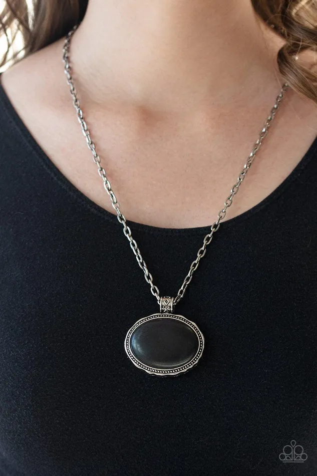 Necklaces Paparazzi Accessories Sedimentary Colors Black Necklace Jewelry by Bretta
