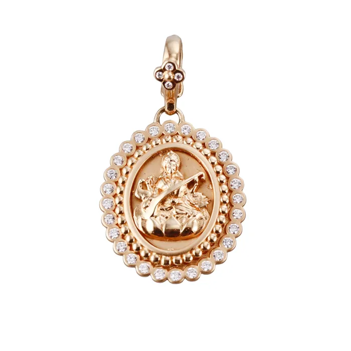 Orly Marcel Orly Marcel Diamond 18k Gold Pendant PreStyled Sets