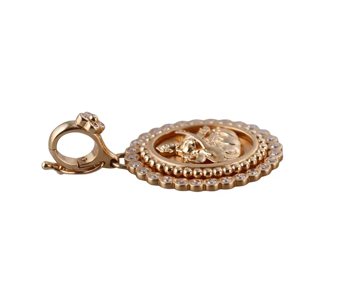 Orly Marcel Orly Marcel Diamond 18k Gold Pendant PreStyled Sets