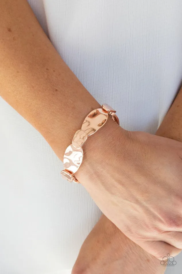 Paparazzi Accessories Bracelets Absolutely Applique Rose Gold Bracelet Jewelry by Bretta