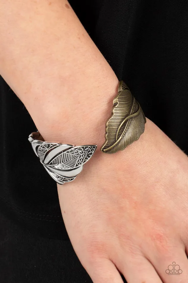 Paparazzi Accessories Bracelets American Art Multi Hinge Bracelet Jewelry by Bretta