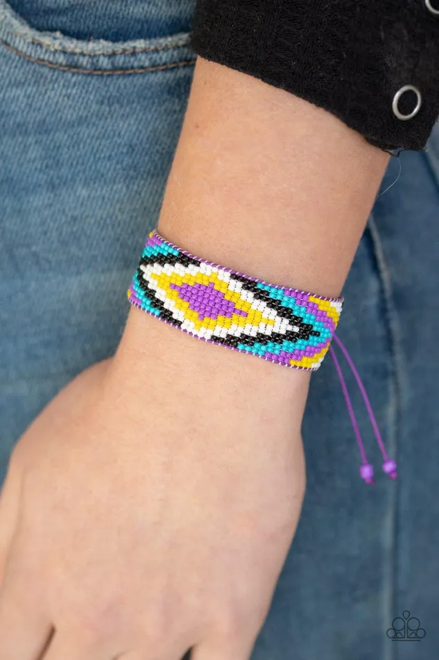 Paparazzi Accessories Bracelets Beautifully Badlands Purple Urban Bracelet Jewelry By Bretta