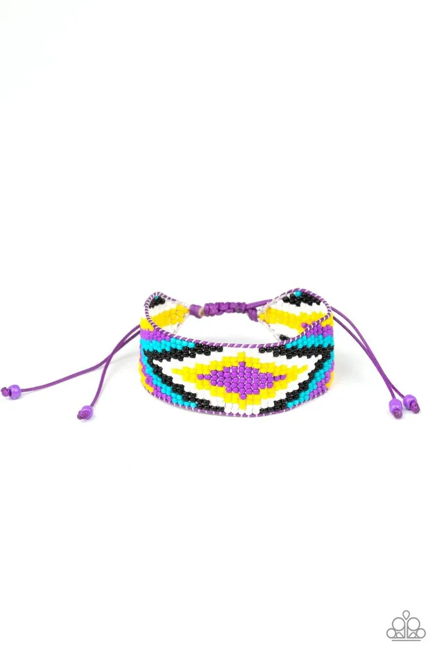 Paparazzi Accessories Bracelets Beautifully Badlands Purple Urban Bracelet Jewelry By Bretta