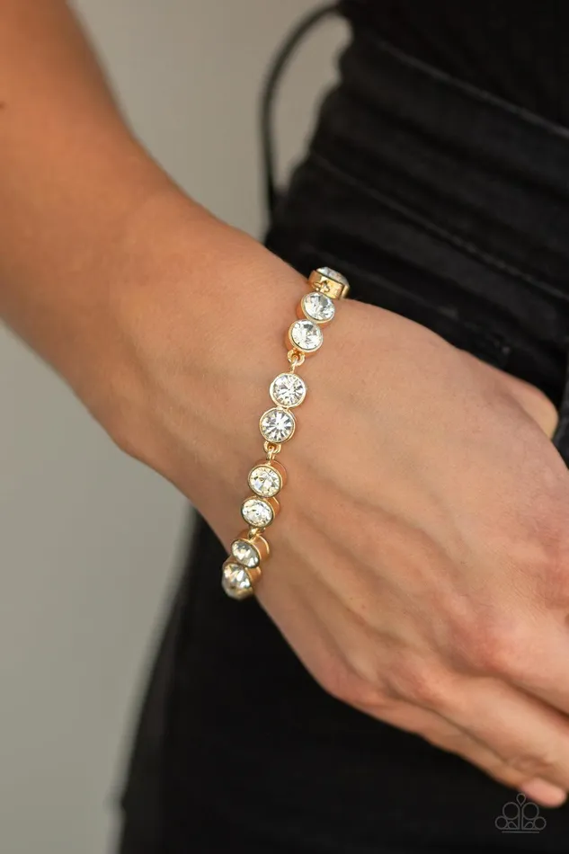 Paparazzi Accessories Bracelets By All Means Gold Bracelet Jewelry by bretta