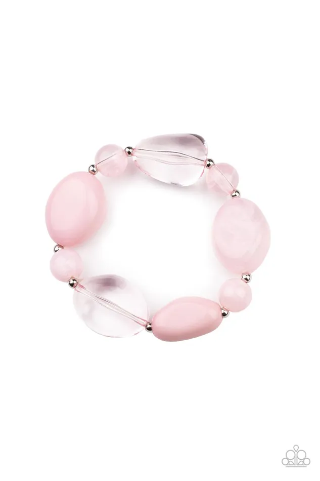 Paparazzi Accessories Bracelets I Need a STAYCATION Pink Bracelet Jewelry by Bretta