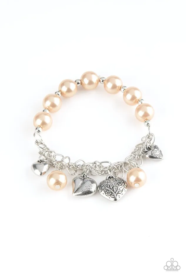 Paparazzi Accessories Bracelets More Amour Brown Bracelet Jewelry by Bretta