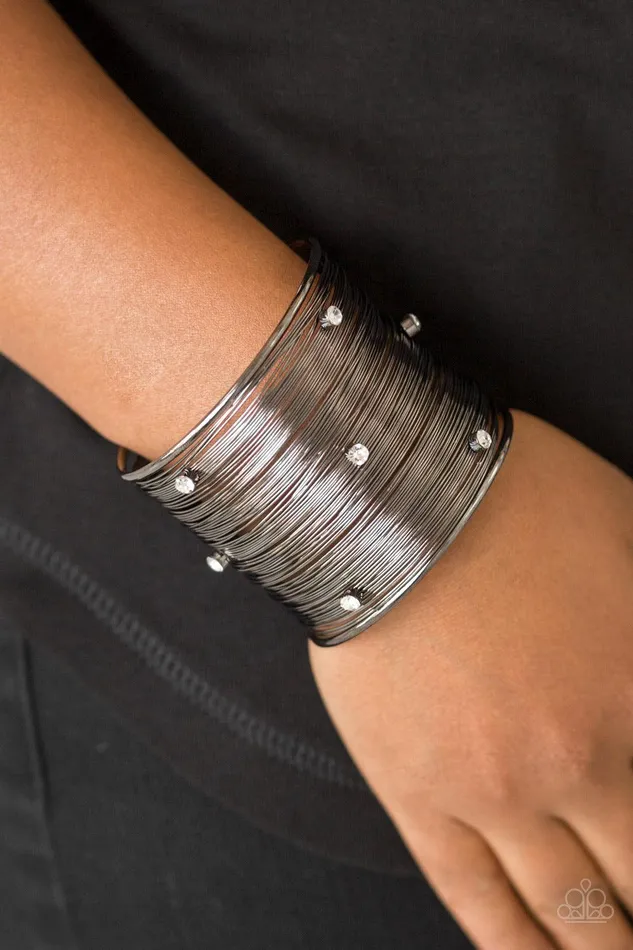 Paparazzi Accessories Professional Prima Donna Black Bracelet Jewelry by Bretta Bracelets