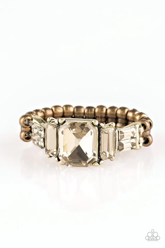 Paparazzi Accessories Rings Born To Rule Brass Ring Jewelry By Bretta
