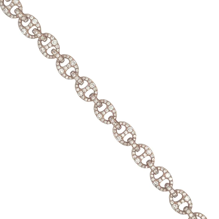 YaninaCo Jewelry Bracelets Rose Gold Gucci Link Bracelet
