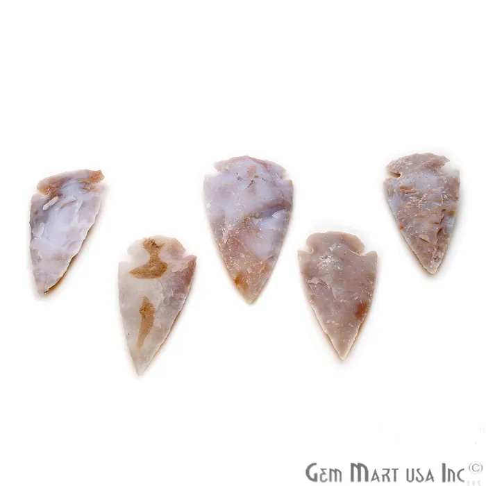 Arrowhead Cut Gemstones 55x23mm Handcrafted Stone Loose Gemstone DIY Pendant DIY Jewelry GemmartUSA Necklaces